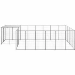 INLIFE Chenil Argenté 8,47 M² Acier