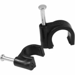 CATHERINE 400 Pièces Clips De Câble Colliers De Serrage Câble 6mm 7mm 8mm 10mm Accroche Cable Mur Attaches Câbles Pour Organiseur Electrique Fil/Câble Noir -Niche, chenil, enclos et parc pour chien Soldes 2022 55654469 3