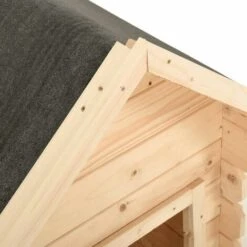 VidaXL Niche Pour Chien 80x80x100 Cm Bois De Pin Massif - Brun 9 VidaXL Niche Pour Chien 80x80x100 Cm Bois De Pin Massif - Brun -Niche, chenil, enclos et parc pour chien Soldes 2022 56081122 5