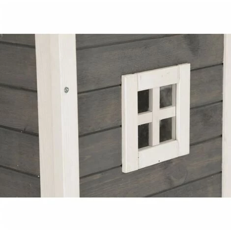 Maison D'extérieur Pour Chats Family 57x55x80 Cm Gris Et Blanc Kerbl - Multicolore 4 Maison D'extérieur Pour Chats Family 57x55x80 Cm Gris Et Blanc Kerbl - Multicolore – Image 4