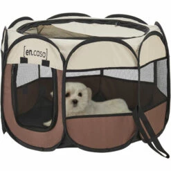 Parc Pliable Telford Pour Animaux De Compagnie 58 X 91 X 91 Cm [en.casa]