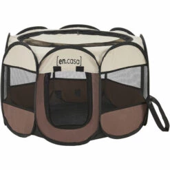 Parc Pliable Telford Pour Animaux De Compagnie 58 X 91 X 91 Cm [en.casa] -Niche, chenil, enclos et parc pour chien Soldes 2022 57091097 3