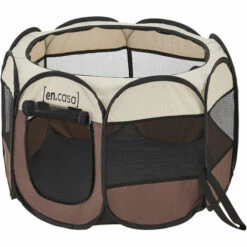 Parc Pliable Telford Pour Animaux De Compagnie 58 X 91 X 91 Cm [en.casa] -Niche, chenil, enclos et parc pour chien Soldes 2022 57091097 5