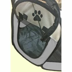 DENUOTOP Chenil, Enclos Et Parc Pour Chien Parc Pliant Oxford Grand Parc, Adapté Aux Chiens D'intérieur Ou D'extérieur, Chiots, Chats, Lapins, Cochons D'Inde-125x125x64cm-rose