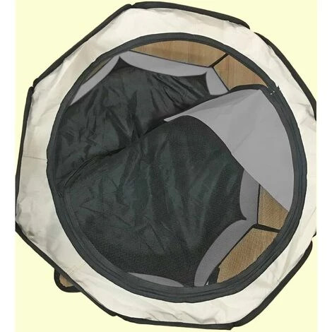 DENUOTOP Chenil, Enclos Et Parc Pour Chien Parc Pliant Oxford Grand Parc, Adapté Aux Chiens D'intérieur Ou D'extérieur, Chiots, Chats, Lapins, Cochons D'Inde-125x125x64cm-rose 2 DENUOTOP Chenil, Enclos Et Parc Pour Chien Parc Pliant Oxford Grand Parc, Adapté Aux Chiens D'intérieur Ou D'extérieur, Chiots, Chats, Lapins, Cochons D'Inde-125x125x64cm-rose – Image 2