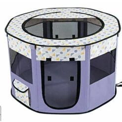 DENUOTOP Enclos Et Parc Pour Chien Style Parc Chien Parc à Chiot Enclos Pour Chiens Chats Lapins Pliable Utiliser à L'intérieur Et à L'extérieur .