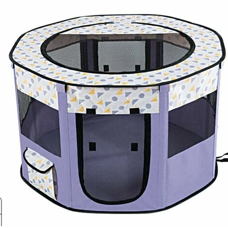 DENUOTOP Enclos Et Parc Pour Chien Style Parc Chien Parc à Chiot Enclos Pour Chiens Chats Lapins Pliable Utiliser à L'intérieur Et à L'extérieur . 2 DENUOTOP Enclos Et Parc Pour Chien Style Parc Chien Parc à Chiot Enclos Pour Chiens Chats Lapins Pliable Utiliser à L'intérieur Et à L'extérieur . – Image 2