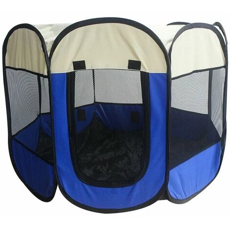 Parc Pliant Oxford Grand Parc, Adapté Aux Chiens D'intérieur Ou D'extérieur, Chiots, Chats, Lapins, Cochons D'Inde-125x125x64cm-rose Chenil, Enclos Et Parc Pour Chien LITZEE 5 Parc Pliant Oxford Grand Parc, Adapté Aux Chiens D'intérieur Ou D'extérieur, Chiots, Chats, Lapins, Cochons D'Inde-125x125x64cm-rose Chenil, Enclos Et Parc Pour Chien LITZEE – Image 5