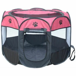 Clôture Pliable Pour Animaux Enclos Et Parc Pour Chien LITZEE -Niche, chenil, enclos et parc pour chien Soldes 2022 57658268 5