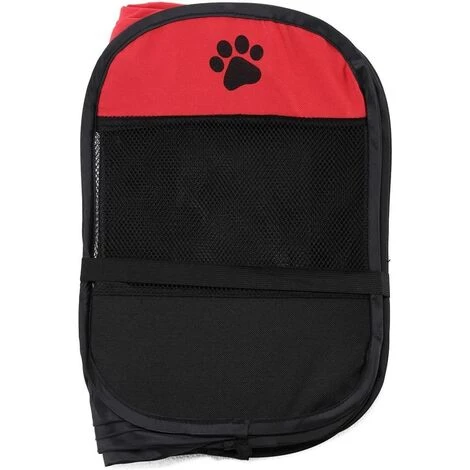 LANGRAY Chien Pet Playpen, Chien Pliable Tente, Résistant à L'eau, Abat-Jour Amovible Pen Kennel Pour Chien, Chat, Chiot (Rouge)-91*91*58cm 4 LANGRAY Chien Pet Playpen, Chien Pliable Tente, Résistant à L'eau, Abat-Jour Amovible Pen Kennel Pour Chien, Chat, Chiot (Rouge)-91*91*58cm – Image 4