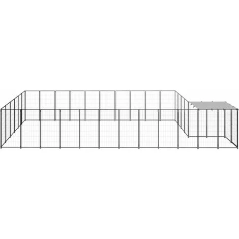 TRUE DEAL Chenil Noir 19,36 M² Acier 3 TRUE DEAL Chenil Noir 19,36 M² Acier – Image 3