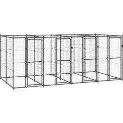 TRUE DEAL Chenil Extérieur Acier 9,68 M²