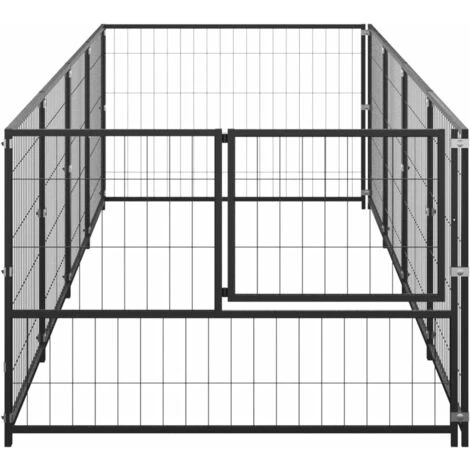 TRUE DEAL Chenil Noir 4 M² Acier 3 TRUE DEAL Chenil Noir 4 M² Acier – Image 3