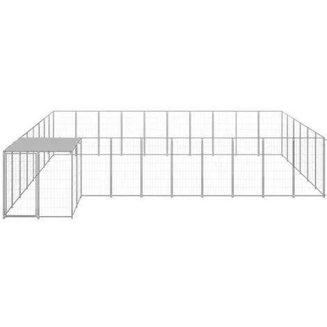 TRUE DEAL Chenil Argenté 19,36 M² Acier 2 TRUE DEAL Chenil Argenté 19,36 M² Acier – Image 2