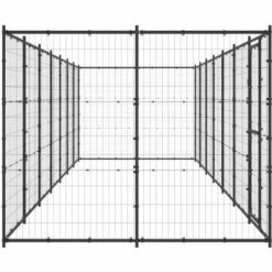TRUE DEAL Chenil Extérieur Acier 16,94 M² -Niche, chenil, enclos et parc pour chien Soldes 2022 57826074 3