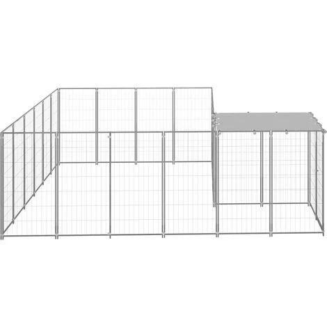 TRUE DEAL Chenil Argenté 8,47 M² Acier 3 TRUE DEAL Chenil Argenté 8,47 M² Acier – Image 3