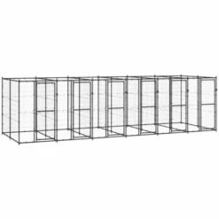 TRUE DEAL Chenil Extérieur Acier 14,52 M²