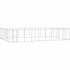 TRUE DEAL Chenil Extérieur Acier Galvanisé 65,34 M²