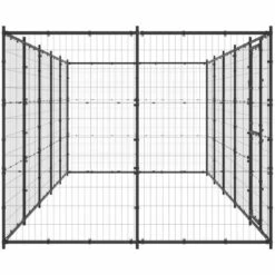 TRUE DEAL Chenil Extérieur Acier 12,1 M² -Niche, chenil, enclos et parc pour chien Soldes 2022 57826556 3