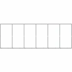 TRUE DEAL Chenil D'extérieur Pour Chiens Acier 11,06 M² -Niche, chenil, enclos et parc pour chien Soldes 2022 57826844 4