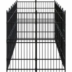 TRUE DEAL Chenil D'extérieur Pour Chiens Acier 11,06 M² -Niche, chenil, enclos et parc pour chien Soldes 2022 57826949 3