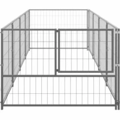 TRUE DEAL Chenil Argenté 4 M² Acier 7 TRUE DEAL Chenil Argenté 4 M² Acier -Niche, chenil, enclos et parc pour chien Soldes 2022 57829161 3