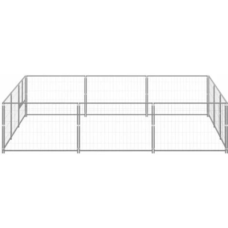 TRUE DEAL Chenil Argenté 9 M² Acier 2 TRUE DEAL Chenil Argenté 9 M² Acier – Image 2