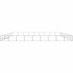 TRUE DEAL Chenil Argenté 81 M² Acier 7 TRUE DEAL Chenil Argenté 81 M² Acier -Niche, chenil, enclos et parc pour chien Soldes 2022 57829336 3