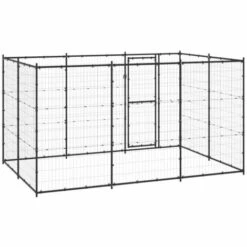 TRUE DEAL Chenil Extérieur Acier 7,26 M² -Niche, chenil, enclos et parc pour chien Soldes 2022 57829414 3