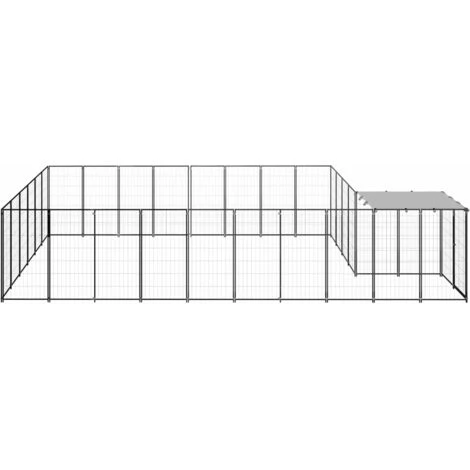 TRUE DEAL Chenil Noir 15,73 M² Acier 3 TRUE DEAL Chenil Noir 15,73 M² Acier – Image 3