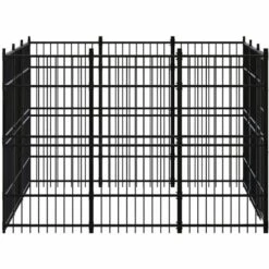 TRUE DEAL Chenil D'extérieur Pour Chiens Acier 8,29 M² -Niche, chenil, enclos et parc pour chien Soldes 2022 57831326 3