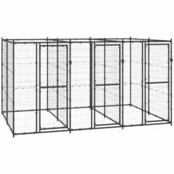 TRUE DEAL Chenil Extérieur Acier 7,26 M²