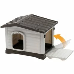 Niche Pour Chien Dogvilla 60 58x48x44 Cm Gris Ferplast - Gris -Niche, chenil, enclos et parc pour chien Soldes 2022 57913034 5