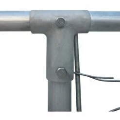 INLIFE Chenil Extérieur Pour Chiens Acier Galvanisé 4x4x1 M -Niche, chenil, enclos et parc pour chien Soldes 2022 58274470 3