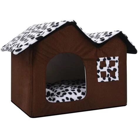 CATHERINE Panier Niche Pour Chien Chat: Maison Cabane Interieur Avec Coussin Chats - Lit Tissu Tipi Pour Petit Chiens & Lapin Intérieur - Doux Confortable Petite Abri Paniers Grotte Fermé Avec Coussins | Repéré 2 CATHERINE Panier Niche Pour Chien Chat: Maison Cabane Interieur Avec Coussin Chats - Lit Tissu Tipi Pour Petit Chiens & Lapin Intérieur - Doux Confortable Petite Abri Paniers Grotte Fermé Avec Coussins | Repéré – Image 2