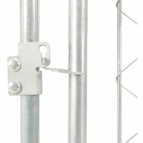 GROSMONDE 100 X 100 X 100/125 Cm Chenil D'Extérieur Avec Toit Pour Chiens Enclos Cage Niche 5 GROSMONDE 100 X 100 X 100/125 Cm Chenil D'Extérieur Avec Toit Pour Chiens Enclos Cage Niche – Image 5