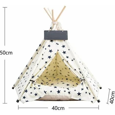 IRISFR Tente Pliable Pour Animaux De Compagnie Avec Coussin Amovible,Lilaris 2 IRISFR Tente Pliable Pour Animaux De Compagnie Avec Coussin Amovible,Lilaris – Image 2