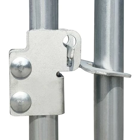 NOVA Chenil Extérieur En Acier Galvanisé Sans Fil Différentes Tailles Taille : 193 X 193 X 185 Cm 4 NOVA Chenil Extérieur En Acier Galvanisé Sans Fil Différentes Tailles Taille : 193 X 193 X 185 Cm – Image 4