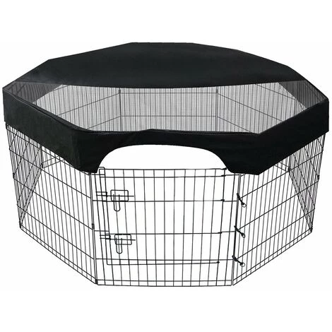 LIFCAUSAL Couverture De Parc Pour Animaux De Compagnie De 24 Pouces 8 Panneaux Couverture En Maille De Clôture Pour Animaux De Compagnie Octogonale Parc Pour Chien Protection Solaire Pare-soleil Couverture De Parc Pour Chien Imperméable à L'eau 1 LIFCAUSAL Couverture De Parc Pour Animaux De Compagnie De 24 Pouces 8 Panneaux Couverture En Maille De Clôture Pour Animaux De Compagnie Octogonale Parc Pour Chien Protection Solaire Pare-soleil Couverture De Parc Pour Chien Imperméable à L'eau