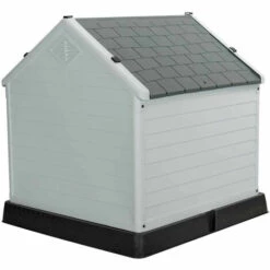 7HOUSE Stand De Résine De Chien 66.5x73,6x69.5 Cm 7hème -Niche, chenil, enclos et parc pour chien Soldes 2022 60089598 3