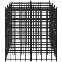 INLIFE Chenil D'extérieur Pour Chiens Acier 7,37 M² 7 INLIFE Chenil D'extérieur Pour Chiens Acier 7,37 M² -Niche, chenil, enclos et parc pour chien Soldes 2022 60599258 3