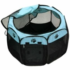 LIFCAUSAL Parc Pour Animaux De Compagnie étanche Pliable Portable Pour Animaux De Compagnie En Plein Air Oxford Air Mesh Parc Et Stylo D'exercice Tente Maison Aire De Jeux Pour Chiens Et Chats Petits 7 LIFCAUSAL Parc Pour Animaux De Compagnie étanche Pliable Portable Pour Animaux De Compagnie En Plein Air Oxford Air Mesh Parc Et Stylo D'exercice Tente Maison Aire De Jeux Pour Chiens Et Chats Petits -Niche, chenil, enclos et parc pour chien Soldes 2022 60603969 3