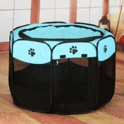 LIFCAUSAL Parc Pour Animaux De Compagnie étanche Pliable Portable Pour Animaux De Compagnie En Plein Air Oxford Air Mesh Parc Et Stylo D'exercice Tente Maison Aire De Jeux Pour Chiens Et Chats Petits 9 LIFCAUSAL Parc Pour Animaux De Compagnie étanche Pliable Portable Pour Animaux De Compagnie En Plein Air Oxford Air Mesh Parc Et Stylo D'exercice Tente Maison Aire De Jeux Pour Chiens Et Chats Petits -Niche, chenil, enclos et parc pour chien Soldes 2022 60603969 5