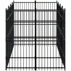 FIMEI Chenil D'extérieur Pour Chiens Acier 7,37 M² -Niche, chenil, enclos et parc pour chien Soldes 2022 60965427 3