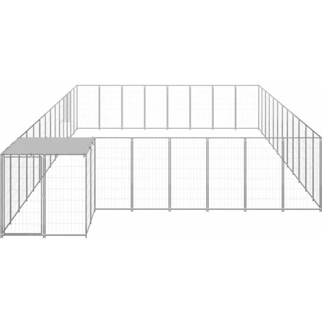 FIMEI Chenil Argenté 30,25 M² Acier 2 FIMEI Chenil Argenté 30,25 M² Acier – Image 2