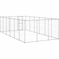 FIMEI Chenil Extérieur Acier Galvanisé 21,78 M² -Niche, chenil, enclos et parc pour chien Soldes 2022 60968249 4