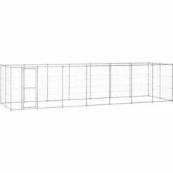 FIMEI Chenil Extérieur Acier Galvanisé 16,94 M²