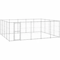 FIMEI Chenil Extérieur Acier Galvanisé 24,2 M²