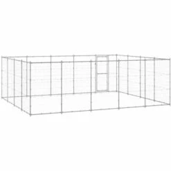 FIMEI Chenil Extérieur Acier Galvanisé 24,2 M² -Niche, chenil, enclos et parc pour chien Soldes 2022 60969167 4