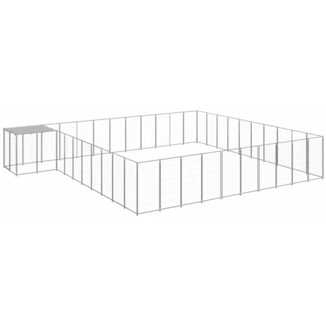 FIMEI Chenil Argenté 31,46 M² Acier 1 FIMEI Chenil Argenté 31,46 M² Acier